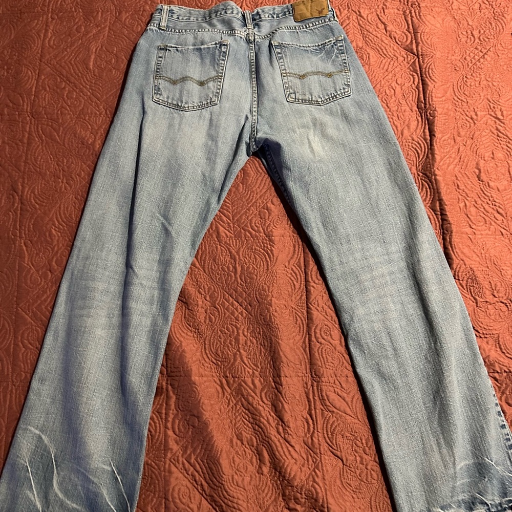 Men’s American Eagle Premium Bootcut jeans in 33 x 32